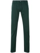 Dolce & Gabbana - Straight Leg Jeans - Men - Cotton/calf Leather/spandex/elastane - 48, Green, Cotton/calf Leather/spandex/elastane
