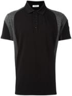 Dirk Bikkembergs Stripe Polo Shirt, Men's, Size: Small, Black, Cotton/spandex/elastane