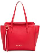 Salvatore Ferragamo Amy Small Tote - Red