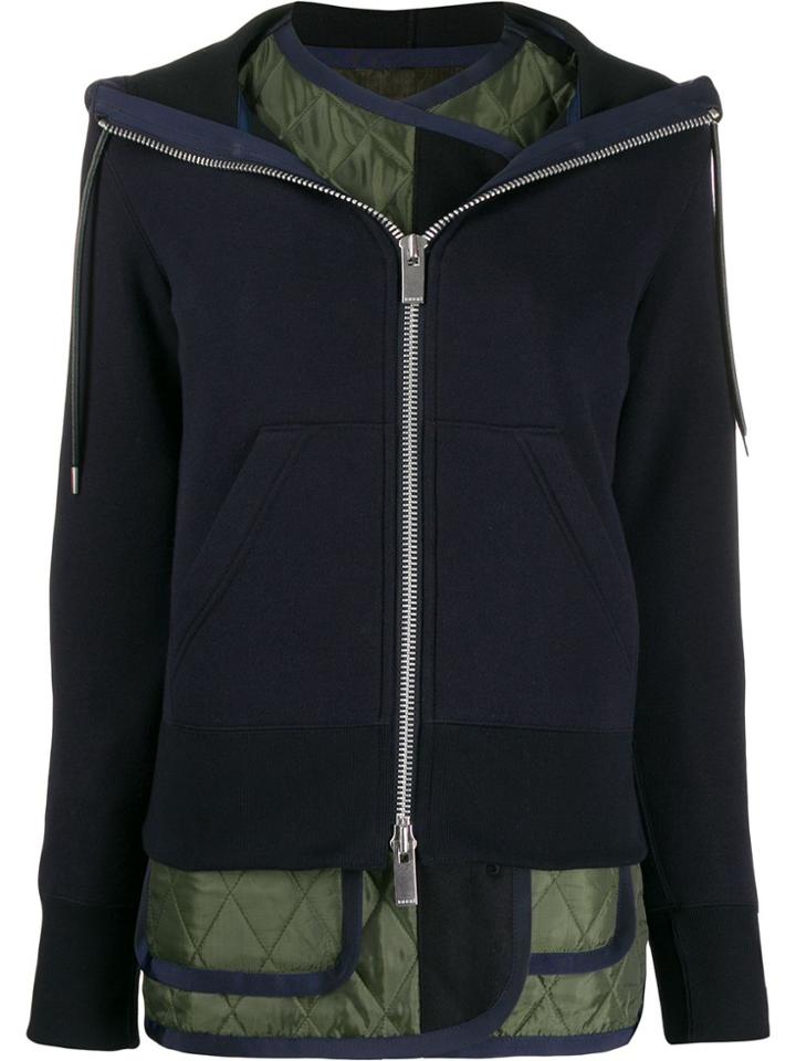 Sacai Two-in-one Top - Blue