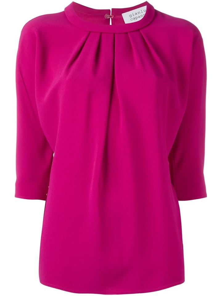 Gianluca Capannolo Ruched Blouse