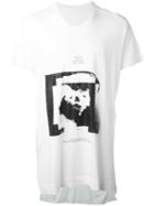Julius - Printed Motif T-shirt - Men - Cotton/modal - 2, White, Cotton/modal