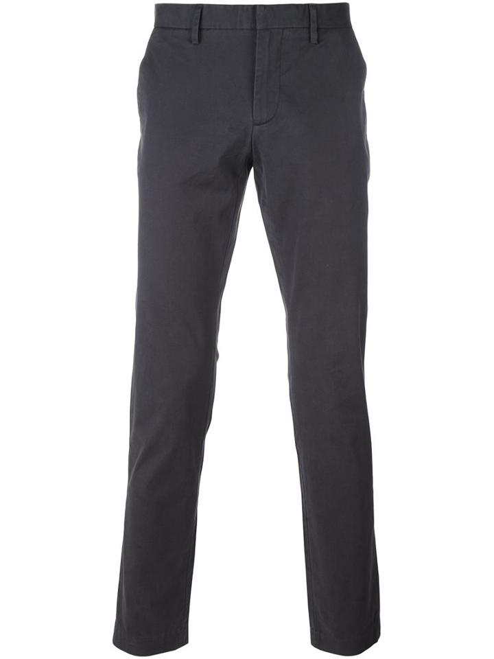 Michael Kors Classic Chinos, Men's, Size: 32, Grey, Cotton/spandex/elastane