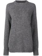 Tibi Round Neck Jumper - Grey