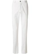 Z Zegna Classic Straight-leg Trousers - White