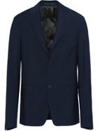 Prada Single-breasted Wool Jacket - Blue
