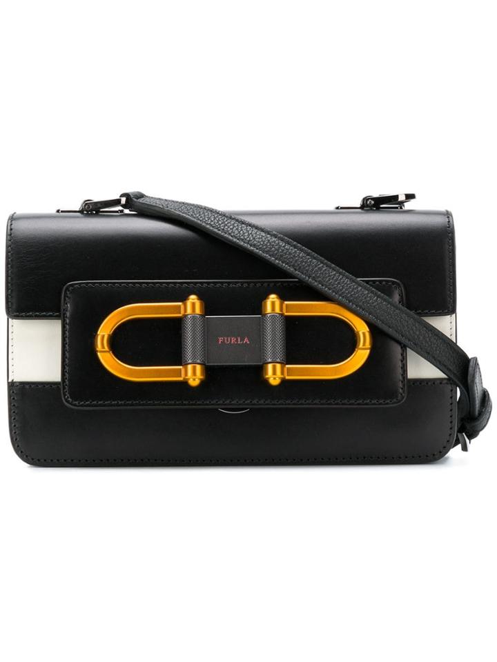 Furla Bellaria Mini Crossbody Bag - Black