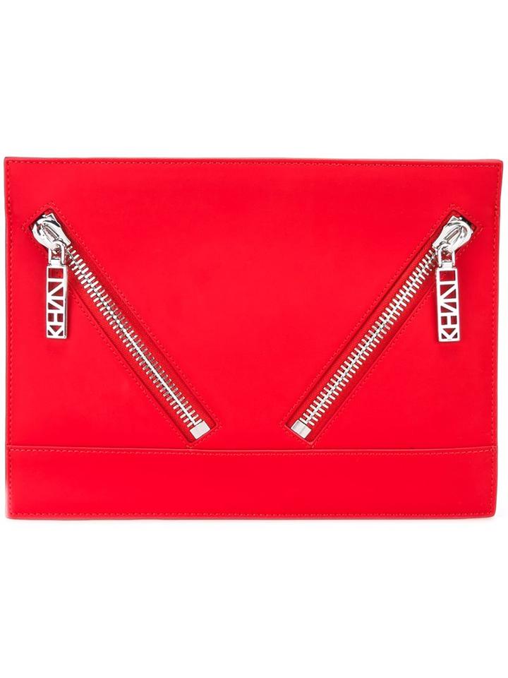 Kenzo 'kalifornia' Clutch, Women's, Red