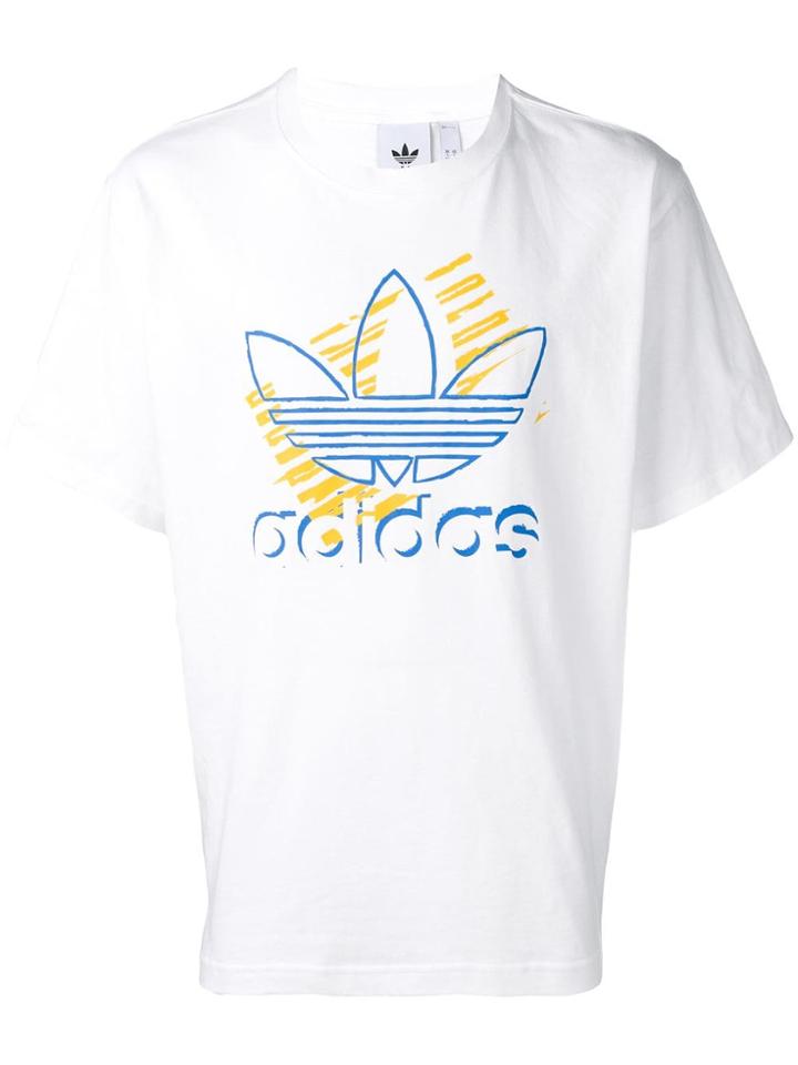Adidas Trefoil Art T-shirt - White