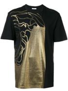 Versace Collection Half Medusa Print T-shirt - Black