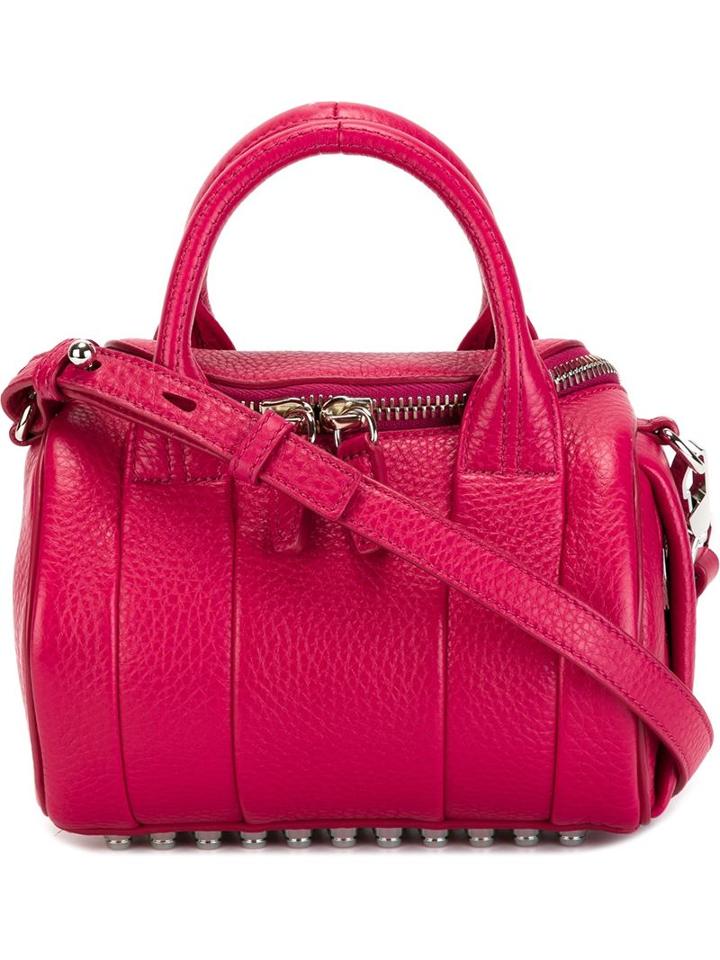 Alexander Wang Rockie Tote, Women's, Pink/purple, Leather/metal Other