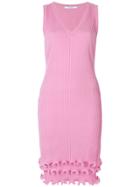 Givenchy Frill-trim Fitted Dress - Pink & Purple