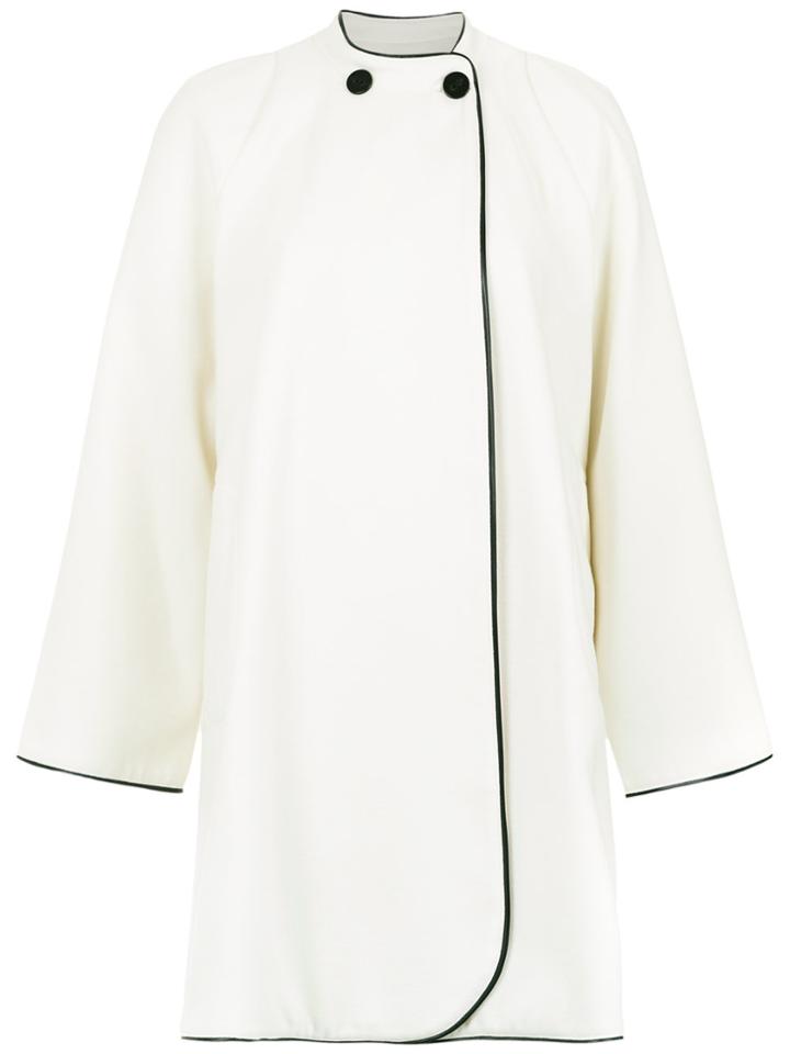 Olympiah Pumacahua Poncho - White