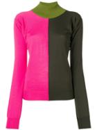 Marni Colour Block Knit Sweater - Pink