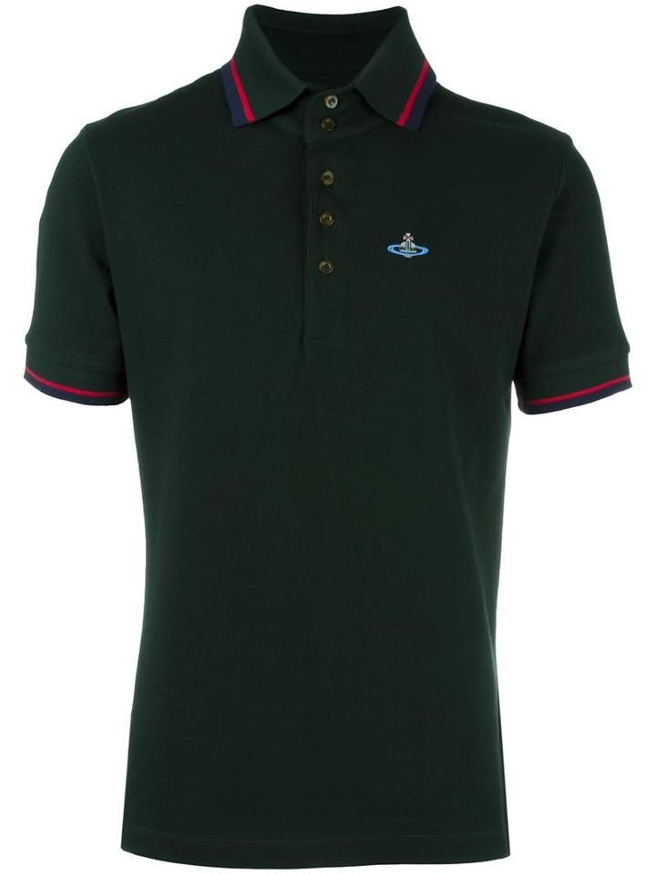 Vivienne Westwood Man 'krall' Polo Shirt, Men's, Size: Medium, Green, Cotton