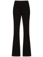 Alcaçuz Cogumelo Flared Trousers - Black