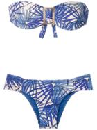 Brigitte Brigitte 15b33f Folhas Polyamide/spandex/elastane - Blue