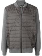 Barbour Baddle Zip Through Jacket - Grey