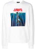 Calvin Klein 205w39nyc Jaws Logo Sweatshirt - White