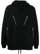 Stone Island Shadow Project Hooded Sports Jacket - Black