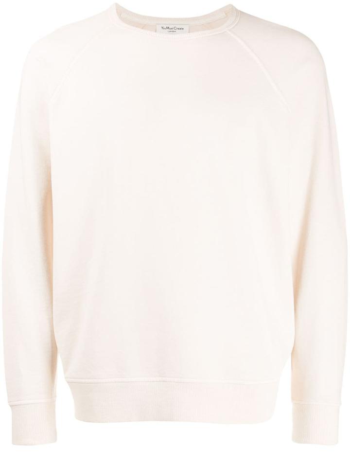 Ymc Round Neck Sweatshirt - Neutrals