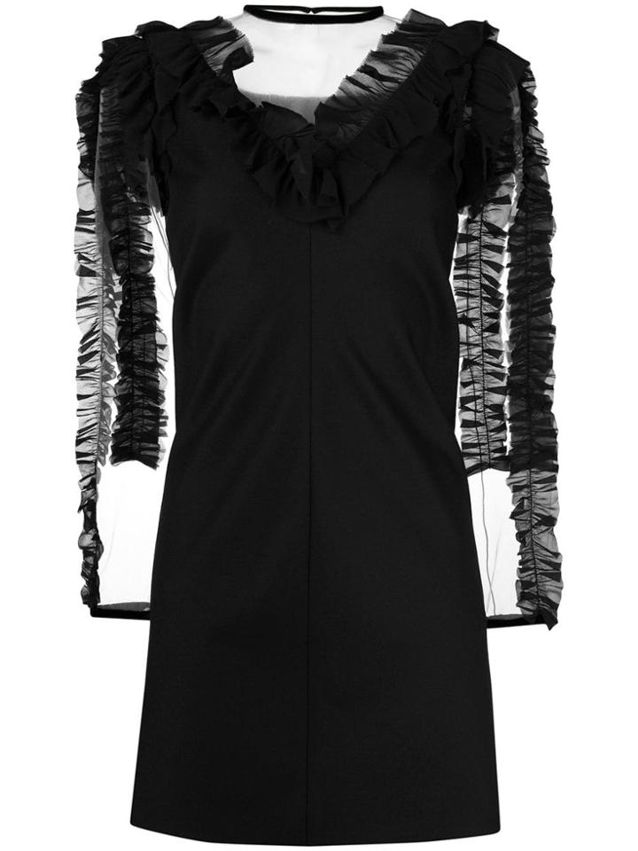 Genny Shift Party Dress - Black