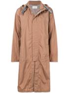 Lemaire Long Waterproof Coat - Brown