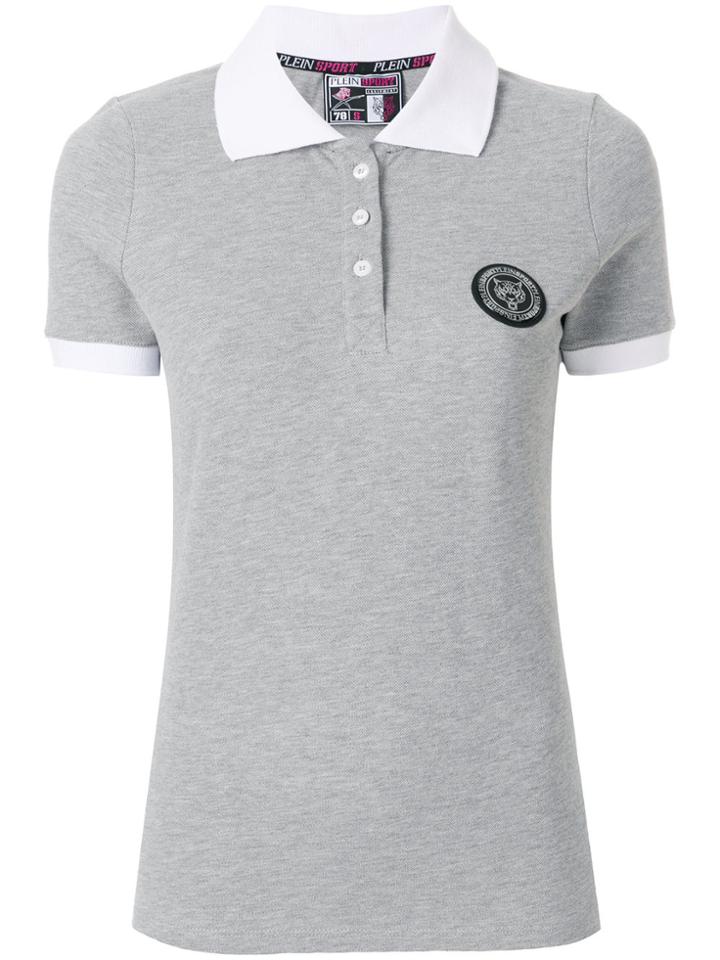 Plein Sport Love This Polo Shirt - Grey