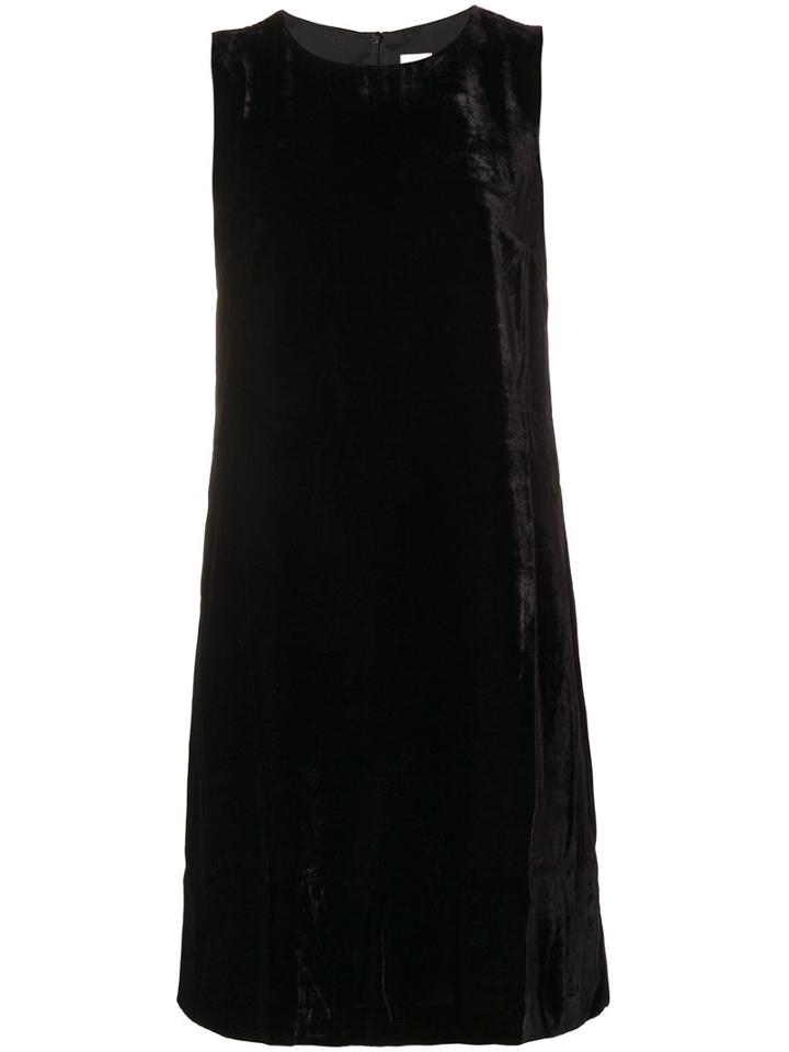 M Missoni - Velvet Shift Dress - Women - Polyester/acetate/cupro/viscose - 42, Black, Polyester/acetate/cupro/viscose