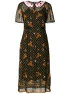 Coach - Sheer Paisley Print Dress - Women - Cupro - 4, Cupro