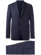 Tagliatore Two Piece Suit, Men's, Size: 48, Blue, Virgin Wool/cupro
