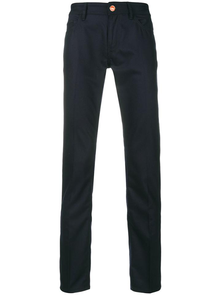 Pt05 Regular Fit Trousers - Blue
