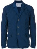 Cp Company Crinkled Blazer - Blue