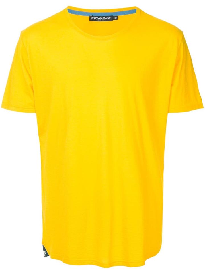 Dolce & Gabbana Classic Short-sleeve T-shirt - Yellow