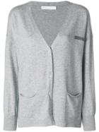 Fabiana Filippi Loose Cardigan - Grey