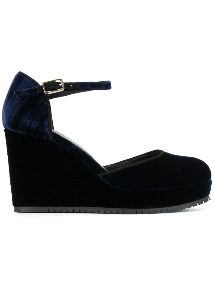 Castañer Wedged Pumps - Blue