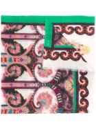 Etro Cashmere Embroidered Scarf - Multicolour