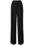 Sonia Rykiel Pleated Wide Leg Trousers - Black