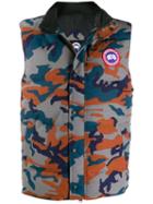 Canada Goose Camouflage Print Vest - Blue