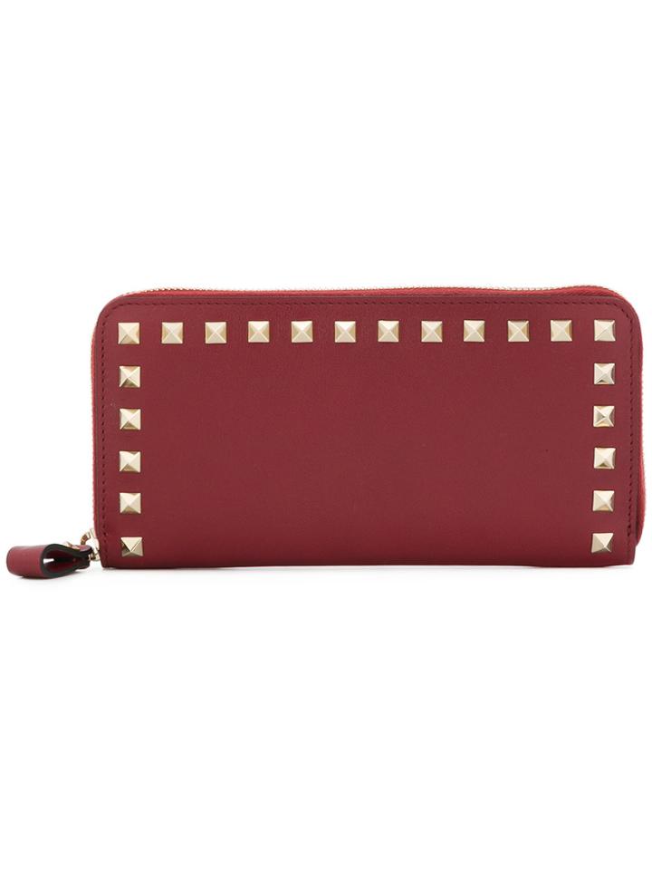Valentino Valentino Garavani Rockstud Continental Wallet - Red