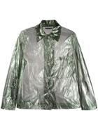 Our Legacy Square Sheer Shirt - Green