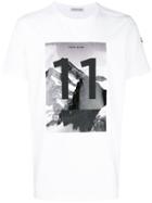 Moncler 11 Graphic Print T-shirt - White