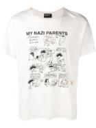 Enfants Riches Déprimés Graphic Print Distressed T-shirt - White