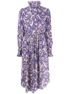 Isabel Marant Étoile Patterned Yescott Dress - Blue