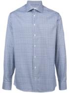 Eton Longsleeved Printed Shirt - Blue