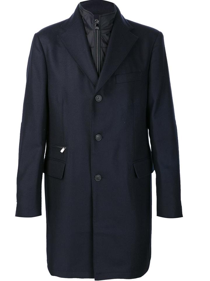 Corneliani Bib Single Breasted Coat