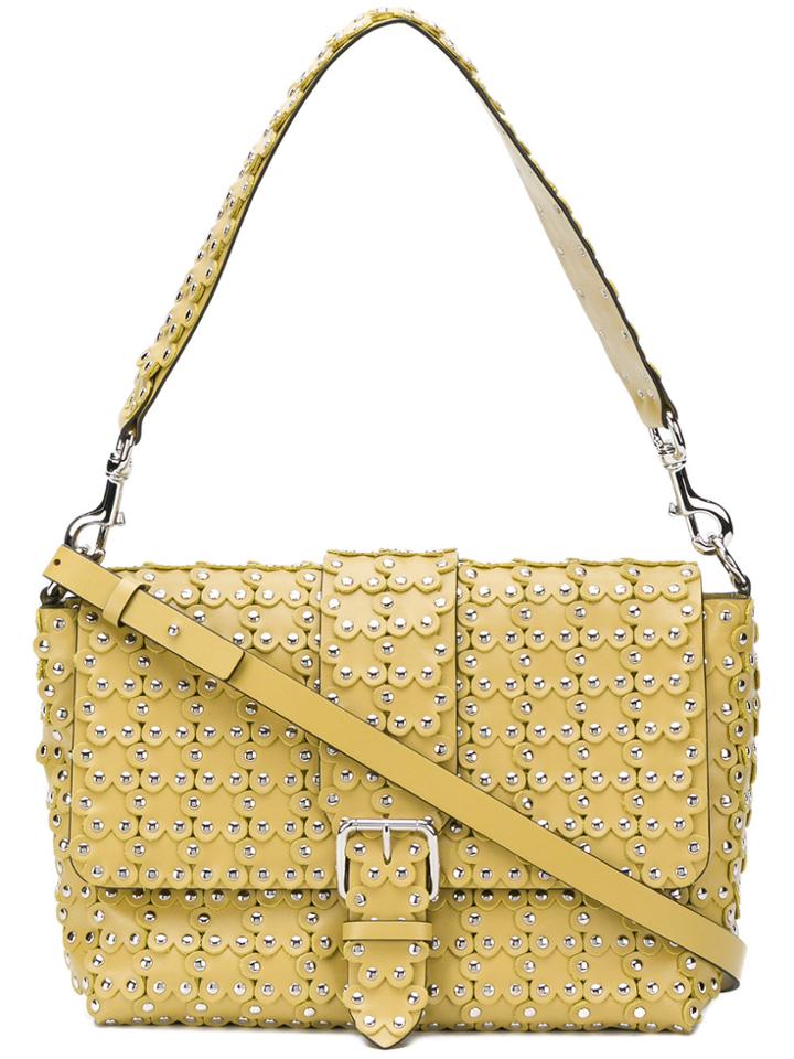 Red Valentino Square Shaped Shoulder Bag - Green