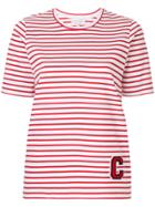 Ck Calvin Klein Basque Stripe T-shirt - White