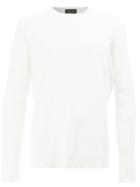 Roberto Collina Classic Fitted Sweater - White