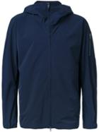 Kazuyuki Kumagai Lightweight Hooded Jacket, Men's, Size: 3, Blue, Polyester